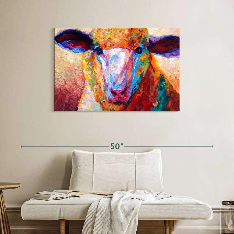 Brampt Dorset Ewe, 26" H x 39" W