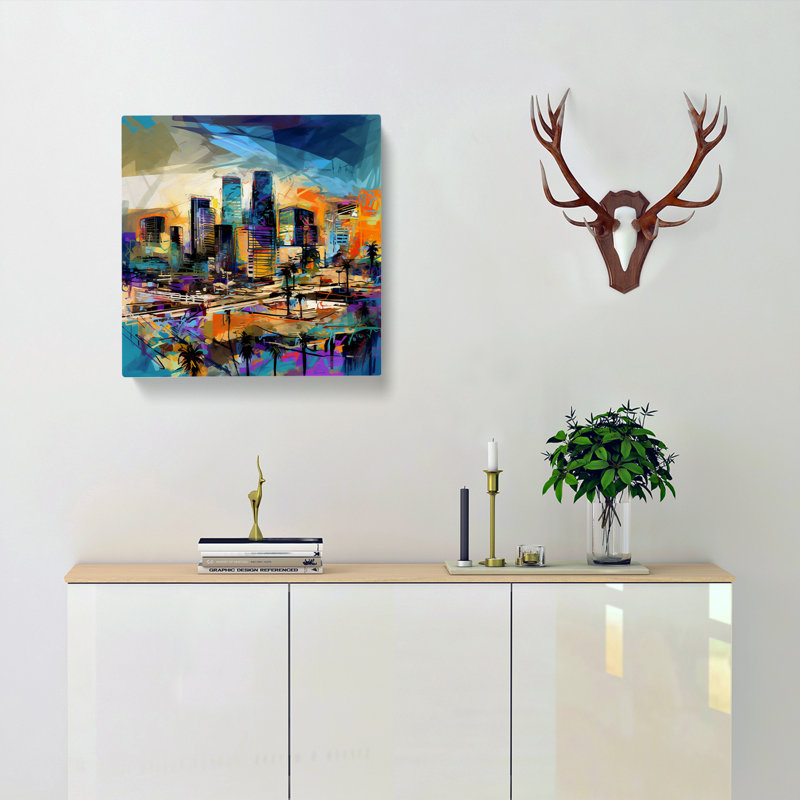 City Of Los Angeles Abstract No.3 - Print