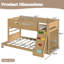 Lit superposé en bois massif avec garde-robe intégré et mur d'escalade, lit multifonctionnel pour enfants-541956148-541956150