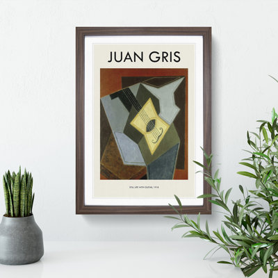 Guitar Vol.1 by Juan Gris - 1 Piece Single Picture Frame Wall Art