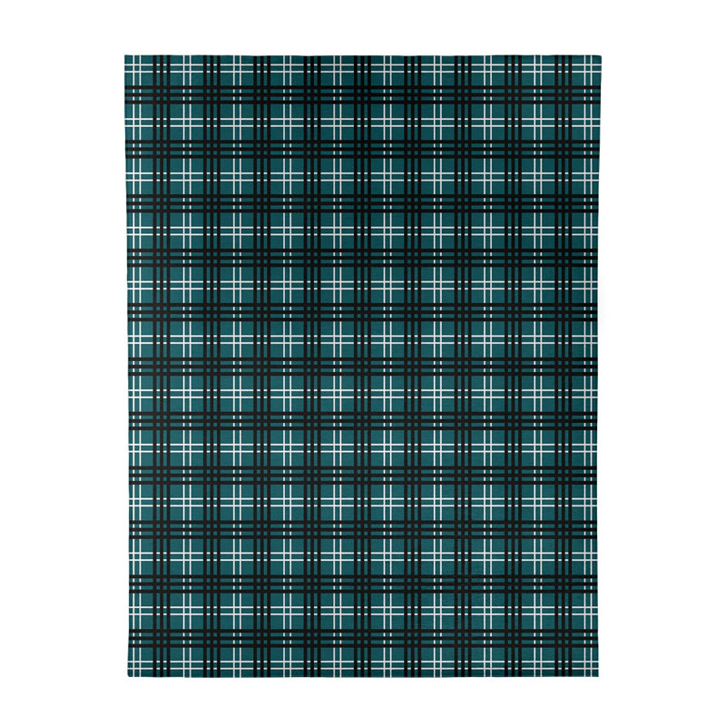 Tapis écossais vert, Rectangle 8 pi x 10 pi