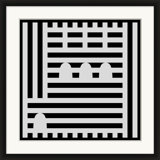 White Stripes 2 Print