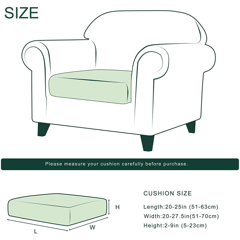 Rhombus Box Cushion Sofa Slipcover, Dark Blue