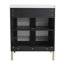 Meuble-lavabo simple avec plateau en céramique 27,91 po Wayden