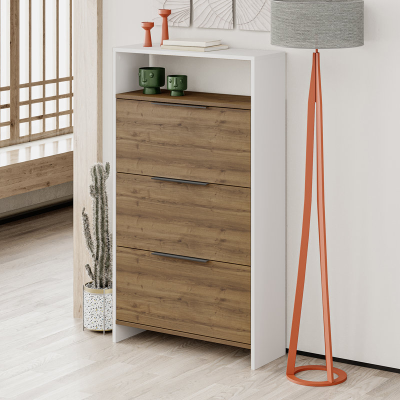 18 Pair Shoe Storage Cabinet