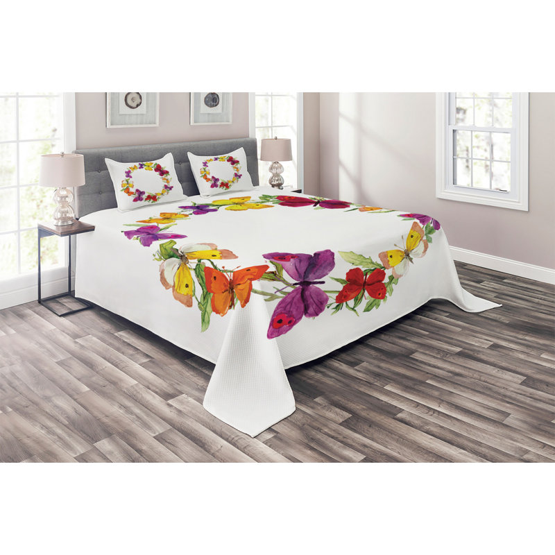 Farmhouse / Country Polyester Coverlet