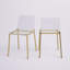 Chaise d'appoint Adelia en transparent-404555585