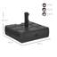 Briseyda 3.2kg Plastic Free Standing Umbrella Base