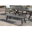 Banc de pique-nique en aluminium Lovato