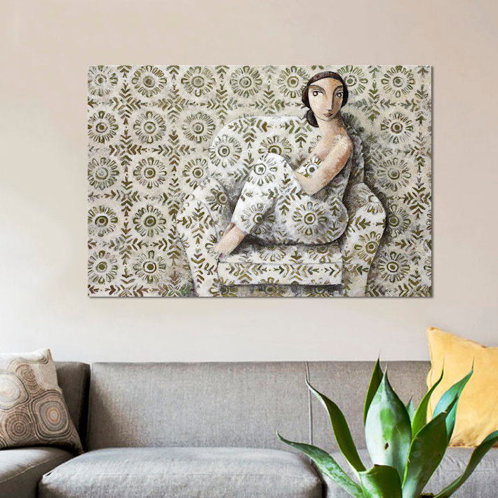 Invisible - impression sur toile tendue, H 8 po x l 12 po x P 0,75 po