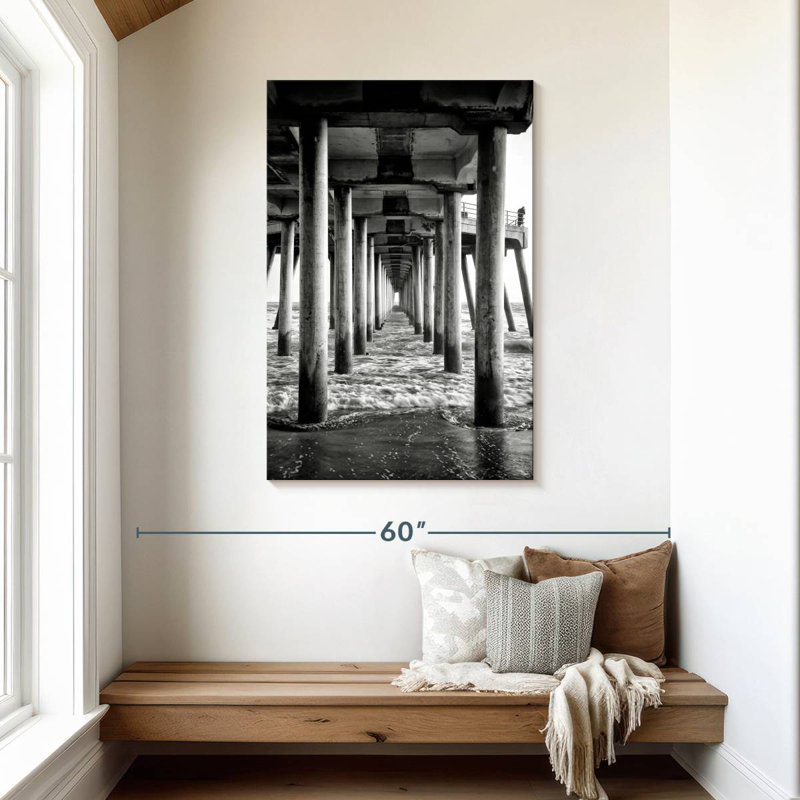 Aletra Underneath Huntington Beach Pier, 45" H x 30" W
