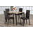 Dawsonville Faux Marble Top Metal Base Dining Table-1890680487-1890680484-1890707385