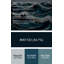 Art mural nautique abstrait bleu nautique-688117978