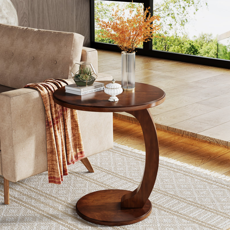 Suzue End Table Set, Walnut