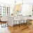 Upholstered Counter Stool with Metal Frame-1944829442