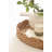 Scalloped Round Rattan Tray