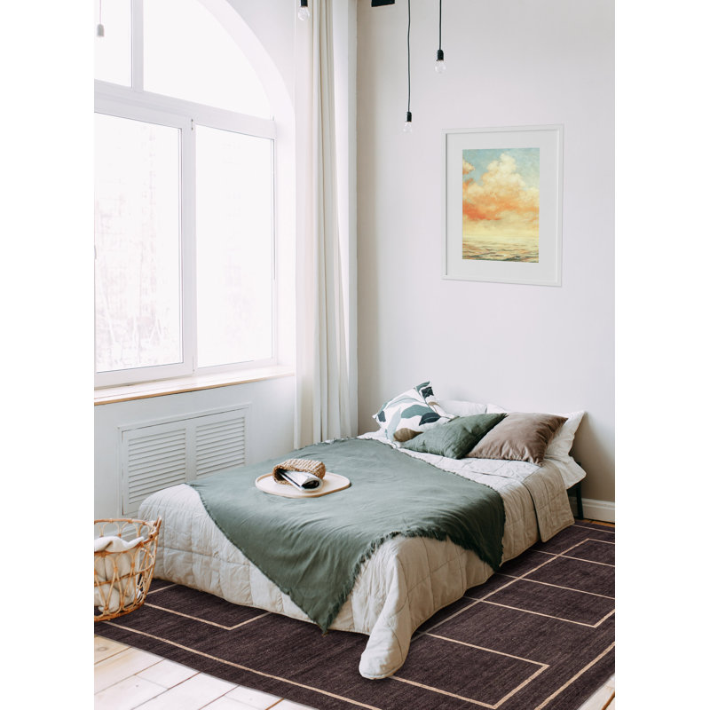 Tapis brun Opulence 8 pi 1 po x 10 pi 1 po