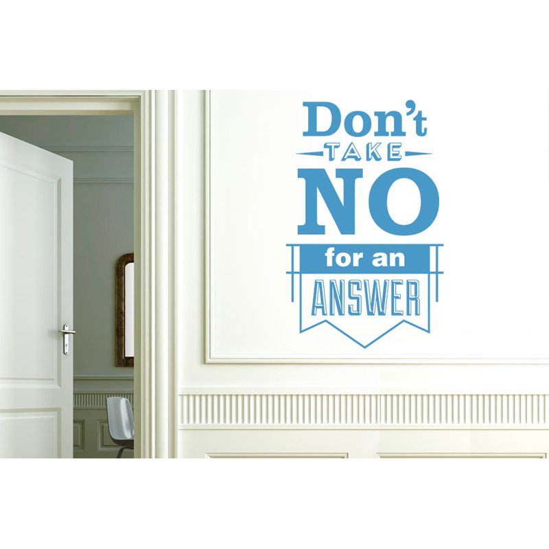 Wall Decal, Blue, Large
