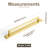 Classical Cabinet Bar Pull With Backplate Multipack-114615638-122268271