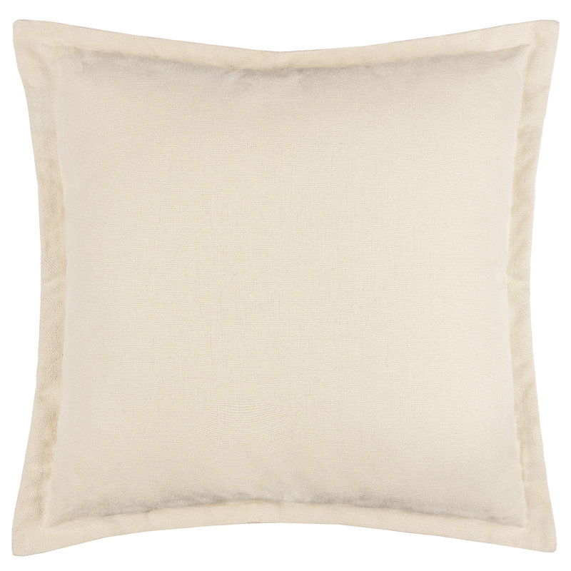Holmfirth Indoor / Outdoor Square Throw Pillow Cover, Beige