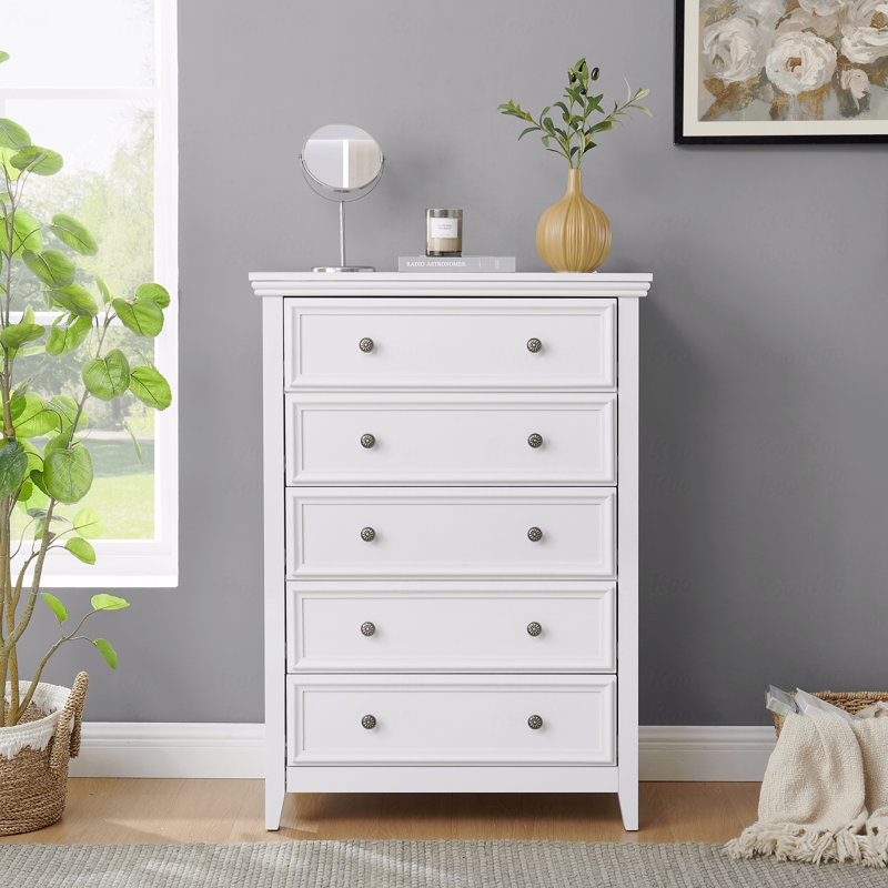 Armoire, moderne, tiroir de rangement, commode 5 tiroirs, commode et tiroirs