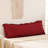 Burgundy Pillow Shams Standard Pillowcases 20x26inch Cute Ruffle Solid Pillow Cover Set of 2 Soft Red Pillowcases-123025741-123025740