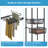 77'' Metal Portable Wardrobes-356595088