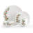 Studio Nova Holly Cheer 16 Piece Dinnerware Set, Service For 4