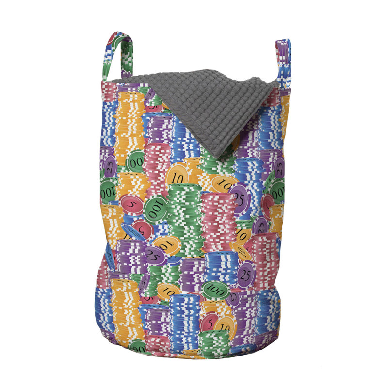 Fabric Laundry Bag with Handles