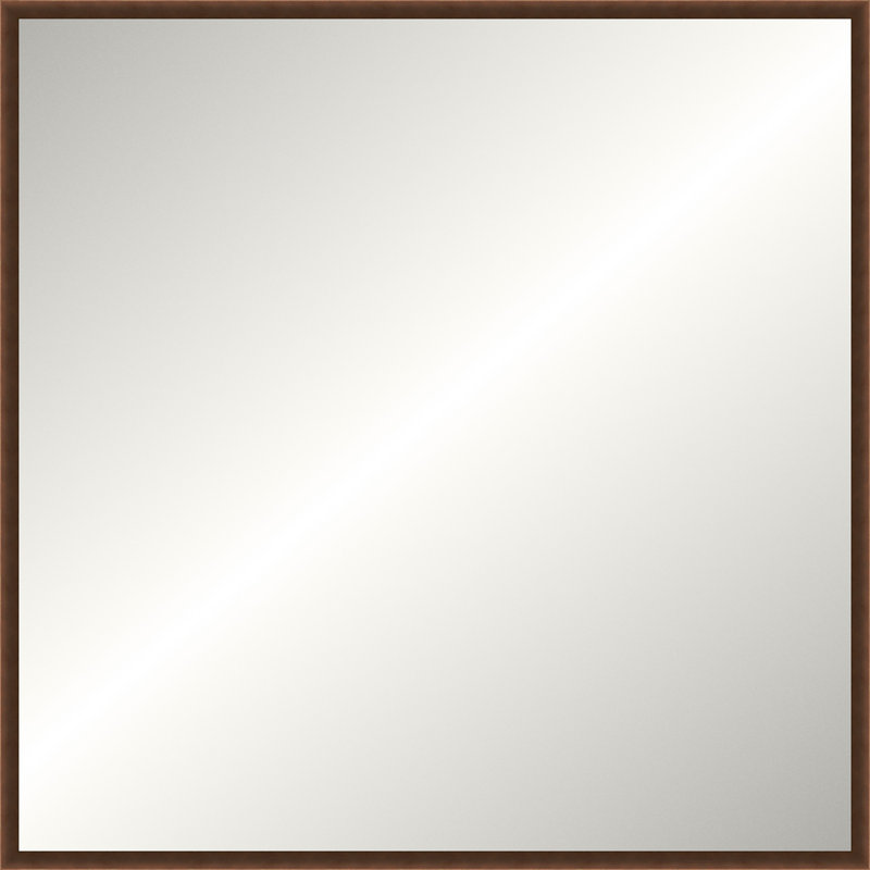 Bronze Metallic Mirror, Large Square
