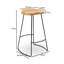 Alvada Counter Stool with Metal Frame-72451306