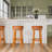 30" Bar Stool Saddle Leather Seat