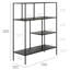Winthrop 121.92cm H x 91.44cm W Steel Standard Bookcase-1164348489