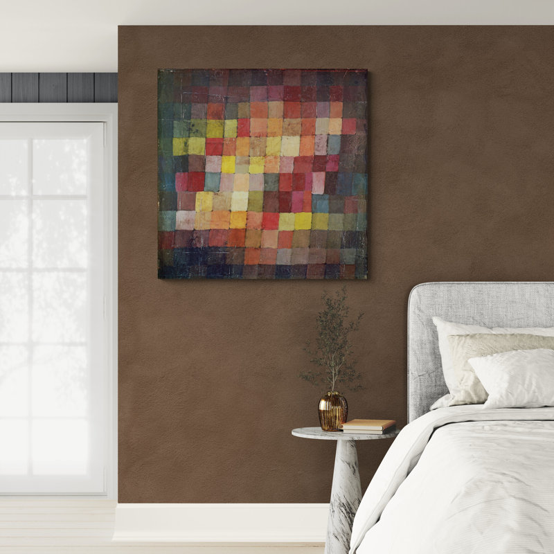 Ancient Harmony by Paul Klee - Wrapped Canvas Art Prints, 41 cm H x 41 cm W
