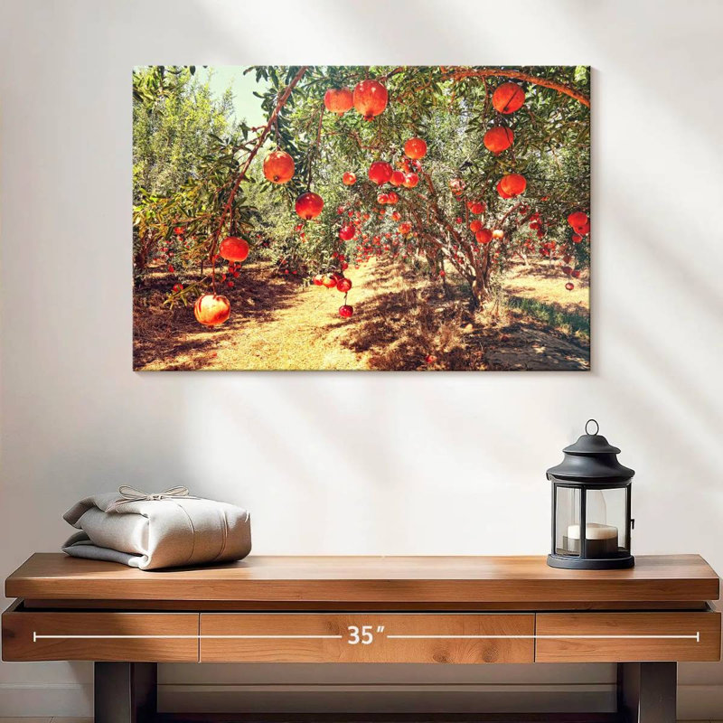 Harnek Pomegranate Orchard, 20" H x 30" W