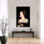 Affiche murale Bubblegum Bitcoin Queen, portrait classique et élégant de rose moderne en format paysage-1566657405