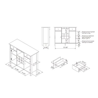 Zipcode Design™ Freida 41.73'' Sideboard & Reviews | Wayfair