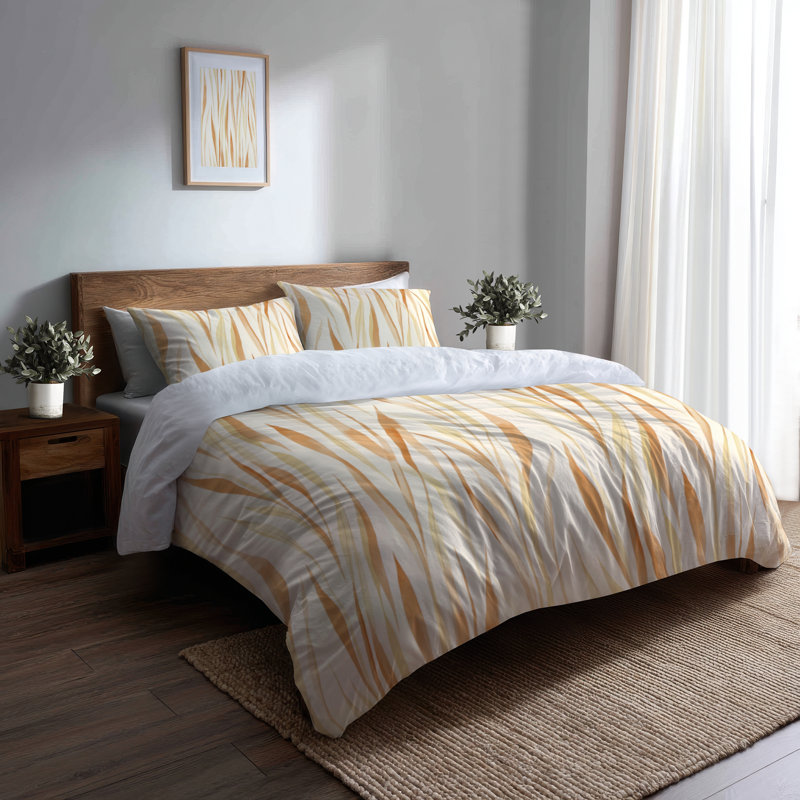 Ensemble de housse de couette Country Farmhouse, Housse de couette simple et deux taies décorative