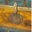 Nador Hand-Painted Brass Inlay Storage Trunk Coffee Table-1121909632