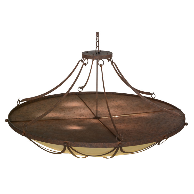 Rusty Nail 60" Glass LED Indoor/Outdoor Pendant Light