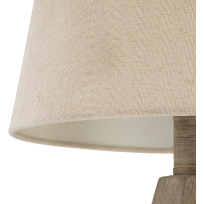 Lampe de table beige 24 po Carcalete