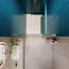 Porte de douche polie avec verre trempé de 1/4 po - Pivot universel, rainure murale, poignée en acier inoxydable # 304, installation facile, système de pivot lisse, bonne résistance aux fuites, couvercle réglable 28-29 3/8 po