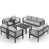 Dark Gray Frame/Light Gray Cushion is out of stock selected
