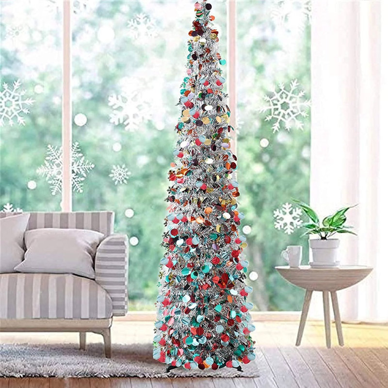 5 arbres de Noël, Multicolore