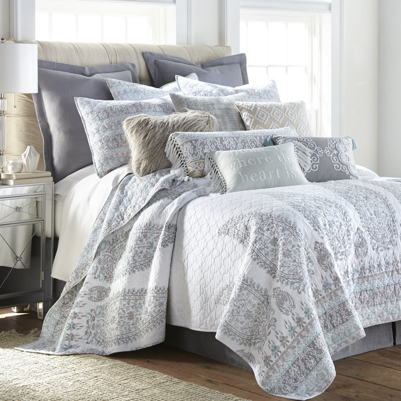 Josie Spa Quilt Set, Twin Quilt + 1 Standard Sham