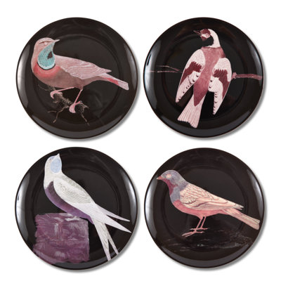 ETCHINGS SIDE PLATES SET/4