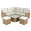 St.Tropez - Garden Corner Sofa In Rattan-1610440759-1610440755