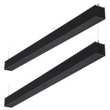 4FT 40W 3CCT Dimmable Anti-Glare Honeycomb Linear Light, 3000K/4000K/5000K Selectable
