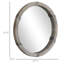 Miroir mural en bois 30,75 po HOMcom