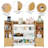 Lafon Manufactured Wood Toy Organizer with Bins-1321790052